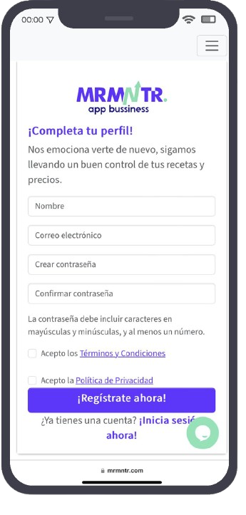 Gestión de Ingredientes